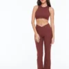 New Indah Garnet High Neck Top In Namibia