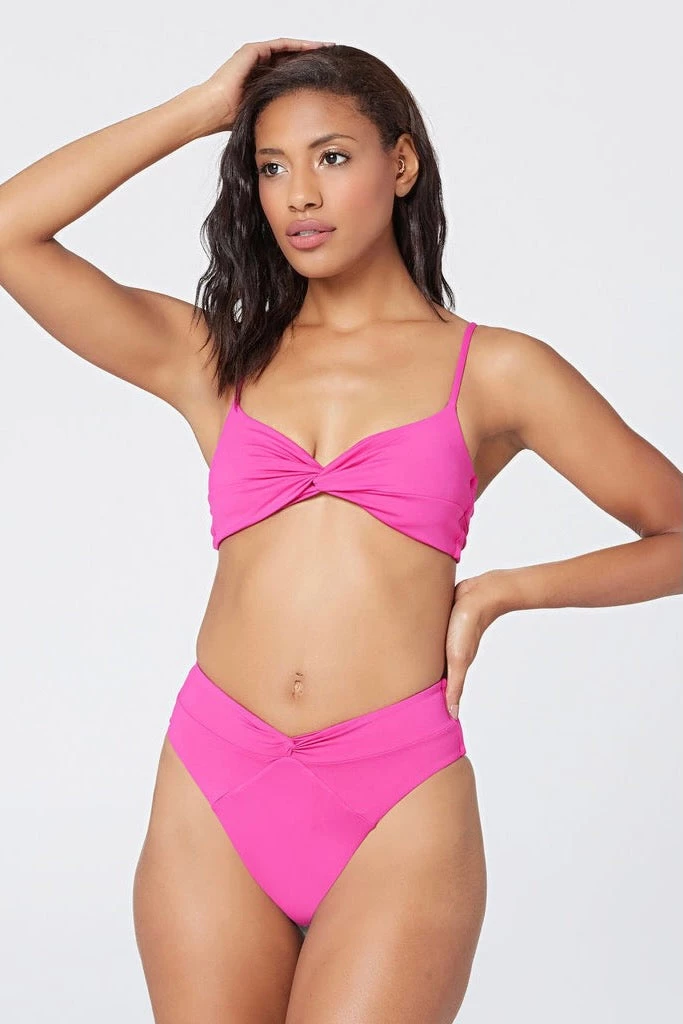 L*Space Nancy Lee Bottom in Bougainvilla - High-Waisted Swim Bottoms 5 L*Space Nancy Lee Bottom In Bougainvilla Bottoms