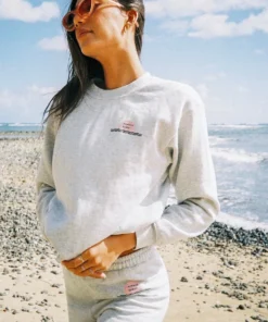 BikiniBird Exclusives BikiniBird Always Sunny Fleece In Ash Gray