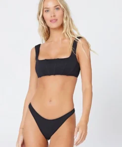 L*Space Odessa Top In Black Tops