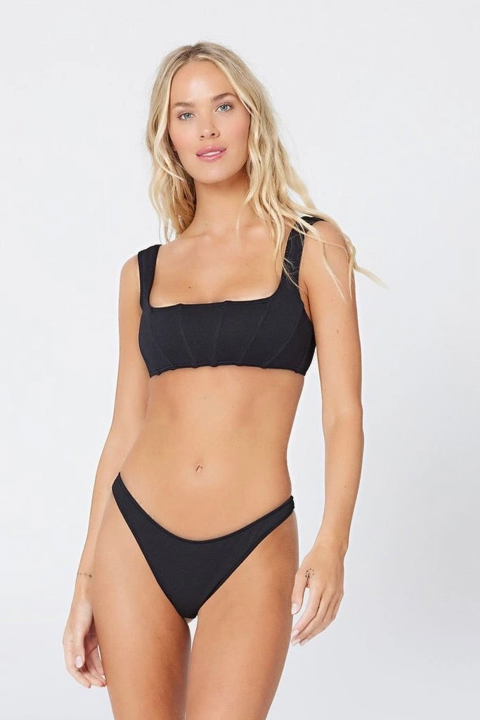 L*Space Odessa Top in Black - Stylish Swimwear Tops for Women 3 L*Space Odessa Top In Black Tops