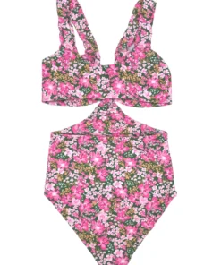 Aila Blue Santo One Piece In Azalea One Pieces