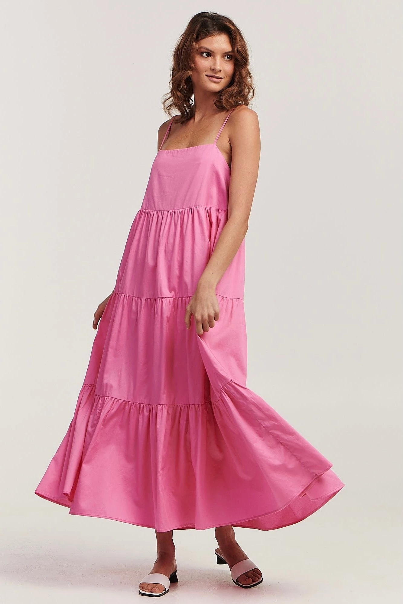 Charlie Holiday Isabella Maxi Dress In Pink - Elegant Women's Summer Dress 3 Charlie Holiday Isabella Maxi Dress In Pink