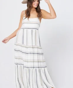 L*Space Santorini Dress In Isla Vista Stripe Clothing
