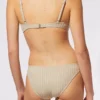 Solid & Striped Eva Bottom In Silver Rib