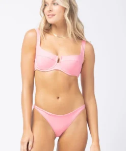 L*Space Camacho Bottom In Crystal Pink Bottoms