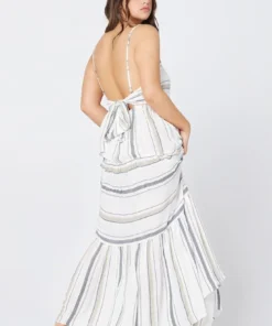 L*Space Santorini Dress In Isla Vista Stripe Clothing