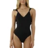 Malai Aria One Piece Swimsuit - Black | Premium One-Piece Swimwear 2 Malai Swimwear Malai Aria One Piece In Black One Pieces