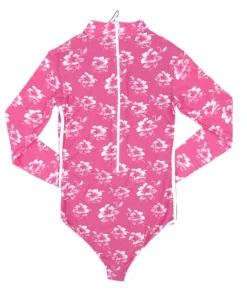 Acacia Swimwear Ehukai Piped Full Piece In Neon Vintage