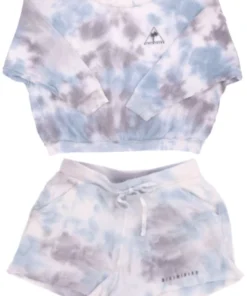 BikiniBird Tri Palm Short In Tie Dye BikiniBird Exclusives