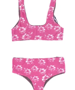 Acacia Swimwear Birdie Top In Neon Vintage Tops