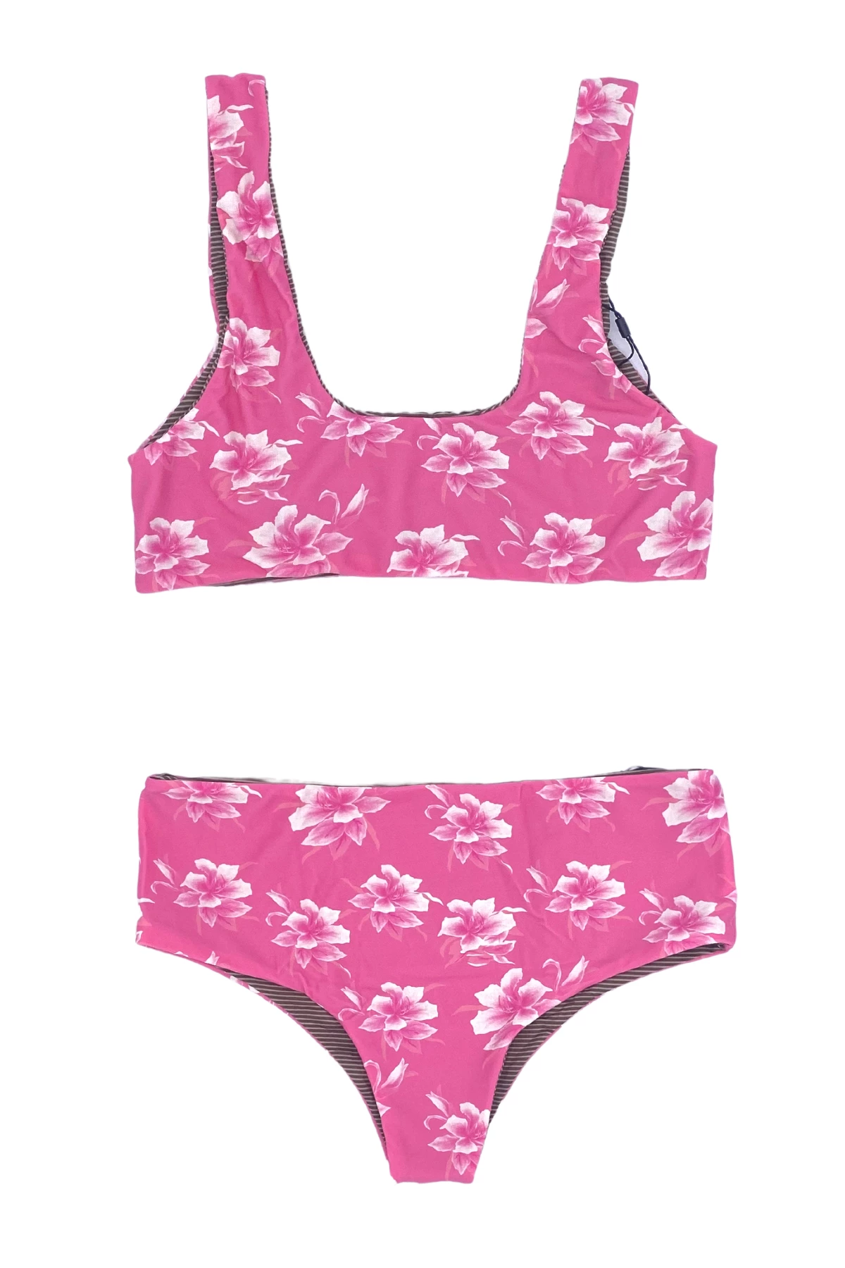 Acacia Swimwear Birdie Top - Neon Vintage Swimwear Top for Women 4 Acacia Swimwear Birdie Top In Neon Vintage Tops