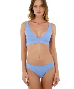 Malai Swimwear Malai Joee Top In Vista Blue
