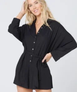 L*Space Coronado Romper In Black