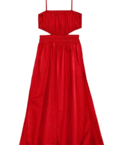 Mikoh Swimwear Clothing Mikoh Tansy Maxi Dress In Poppy