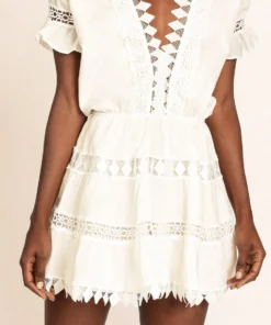 Peixoto Ora Dress In White