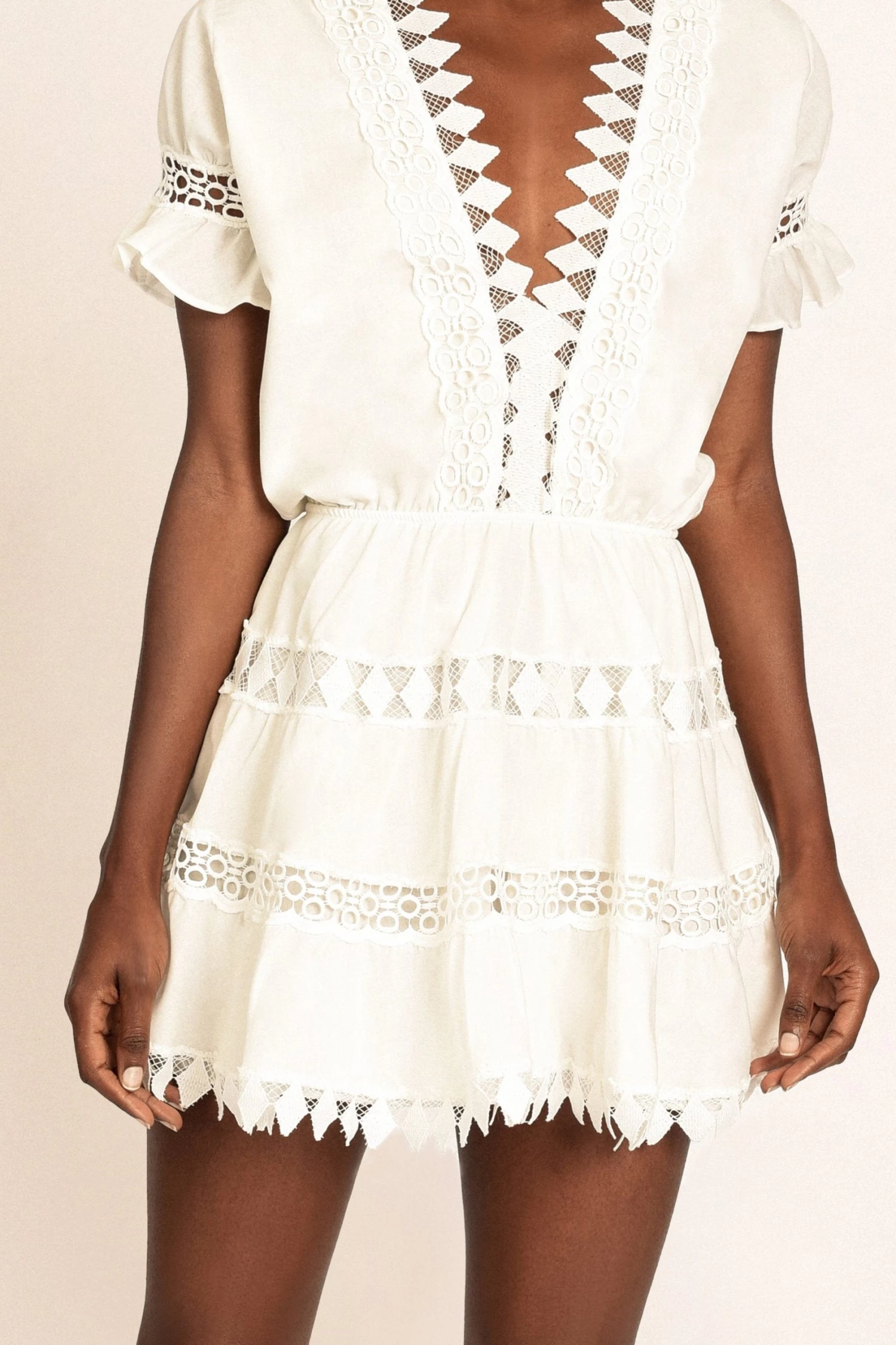 Peixoto Ora Dress In White - Elegant Women's Dress 4 Peixoto Ora Dress In White