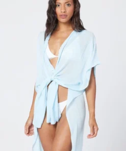 L*Space Anita Cover-Up In Sky Blue Clothing