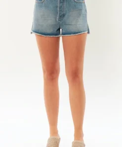 New Amuse Society Shoreline Short In Indigo Wash