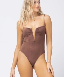 L*Space Roxanne One Piece In Cafe One Pieces