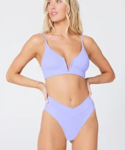 Tops L*Space Siren Top In Amethyst