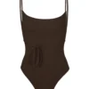 One Pieces Anemos KM Tie One Piece In Espresso