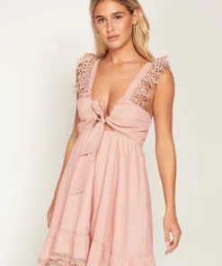 Peixoto Farrah Dress In Dusty Rose