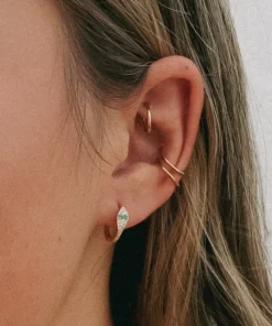 ZOU Pave Snake Huggie