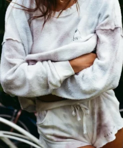 BikiniBird Tri Palm Short In Tie Dye BikiniBird Exclusives