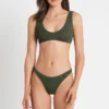 Bound By Bond-Eye Scout Crop In Khaki