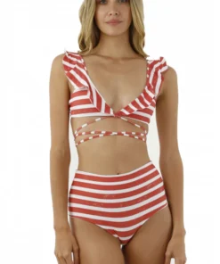 Malai Swimwear Bottoms Malai Evertes Bottom In Red Sail