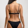 Rhythm Palm Springs Pant In Black - High-Waisted Swim Bottoms for Women 1 Rhythm Palm Springs Pant In Black
